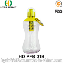 550ml Carbon Filter Water Bottle with Metal Hook (HD-PFB-01B)